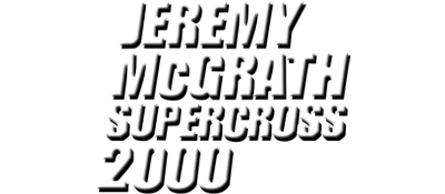 Jeremy McGrath SuperCross 2000 logo for GameBoy Color